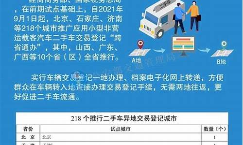 二手车过户可以跨省通办吗现在,二手车过户可以跨省通办吗